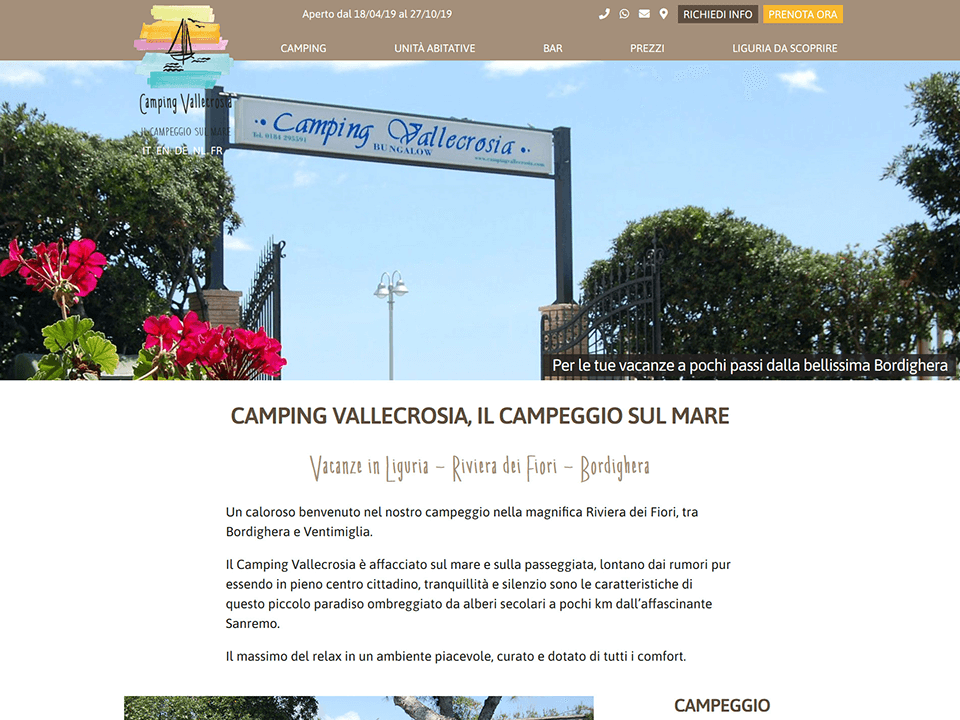 Camping Vallecrosia